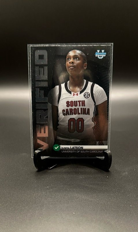 2025-26 Bowman #BV-18 Ta'Niya Latson Bowman Verified