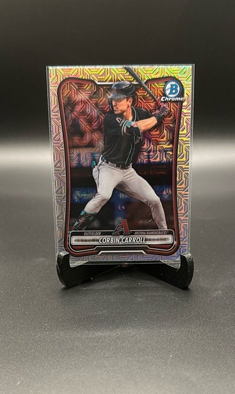 2026 Bowman #80 Corbin Carroll Chrome Mojo Refractors
