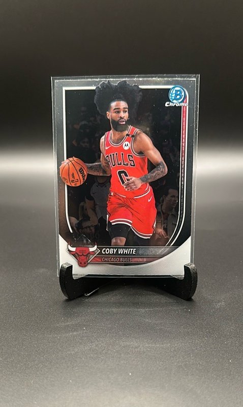 2025-26 Bowman #BCV-71 Coby White Chrome