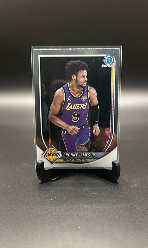 2025-26 Bowman #BCV-122 Bronny James Jr. Chrome