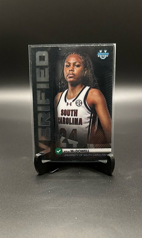 2025-26 Bowman #BV-20 Ayla McDowell Bowman Verified