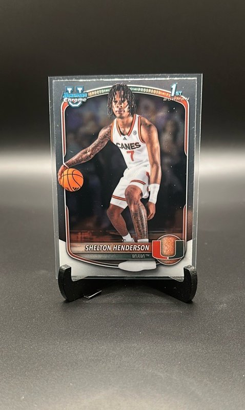 2025-26 Bowman #BCP-10 Shelton Henderson Chrome Prospects