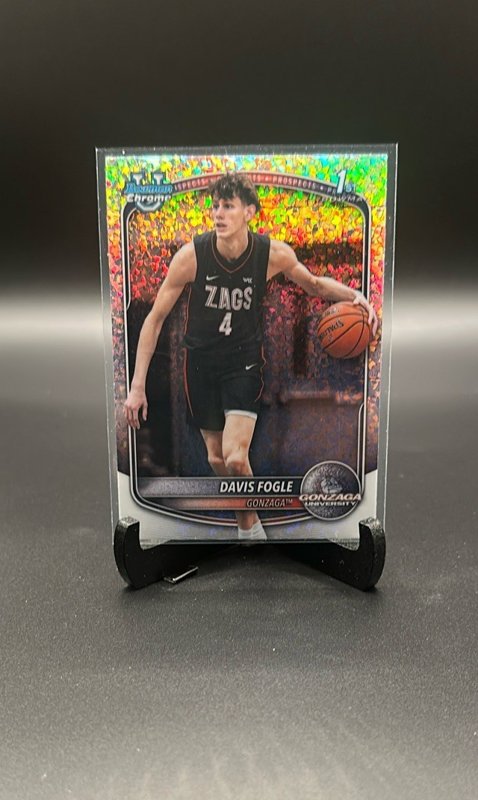 2025-26 Bowman #BCP-47 Davis Fogle Chrome Prospects Geometric Refractor