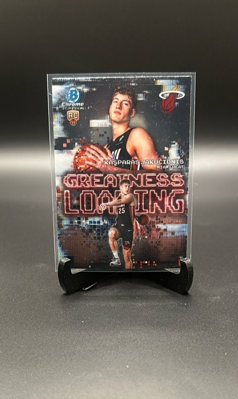 2025-26 Bowman #GL-20 Kasparas Jakucionis Greatness Loading