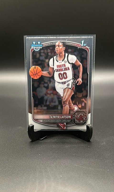 2025-26 Bowman #BCP-86 Ta'Niya Latson Chrome Prospects