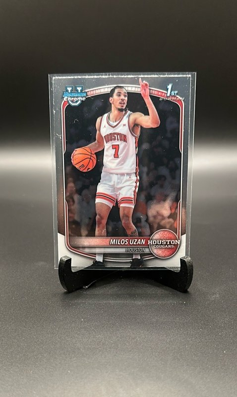 2025-26 Bowman #BCP-40 Milos Uzan Chrome Prospects