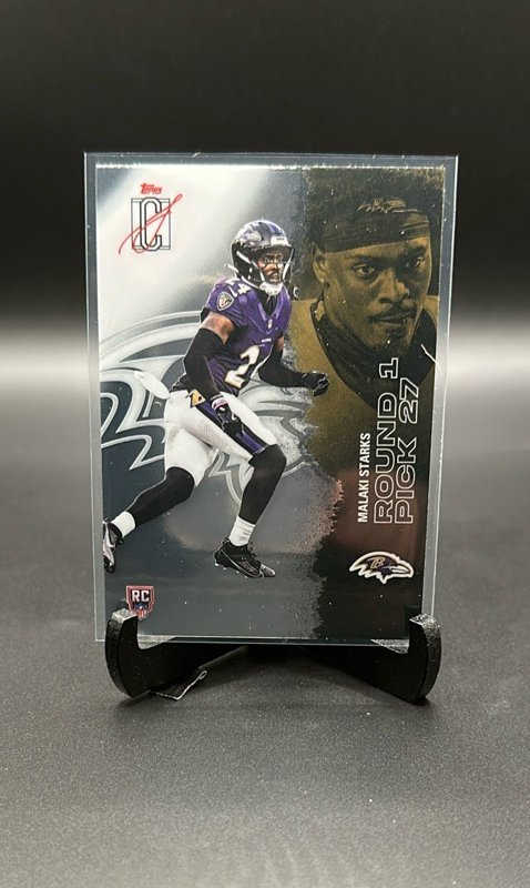 2025 Topps Signature Class #140 Malaki Starks Chrome