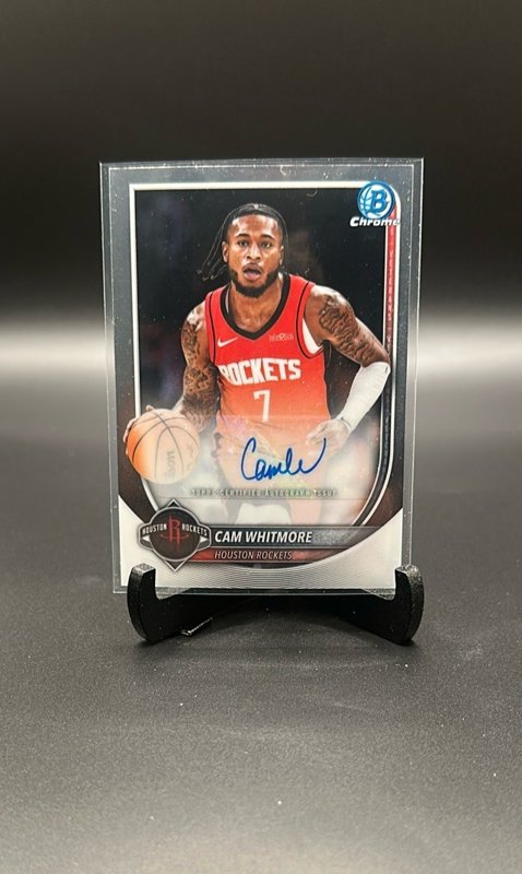 2025-26 Bowman #BCA-CW Cam Whitmore Chrome Autographs