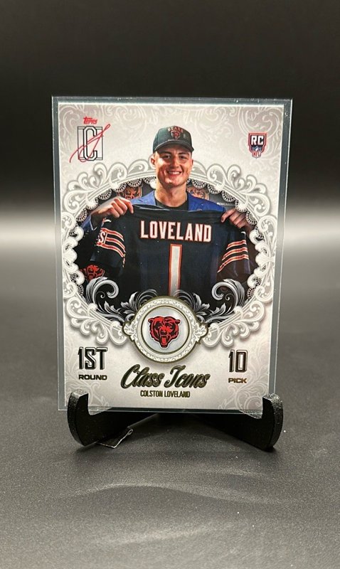 2025 Topps Signature Class #CI-22 Colston Loveland Class Icons