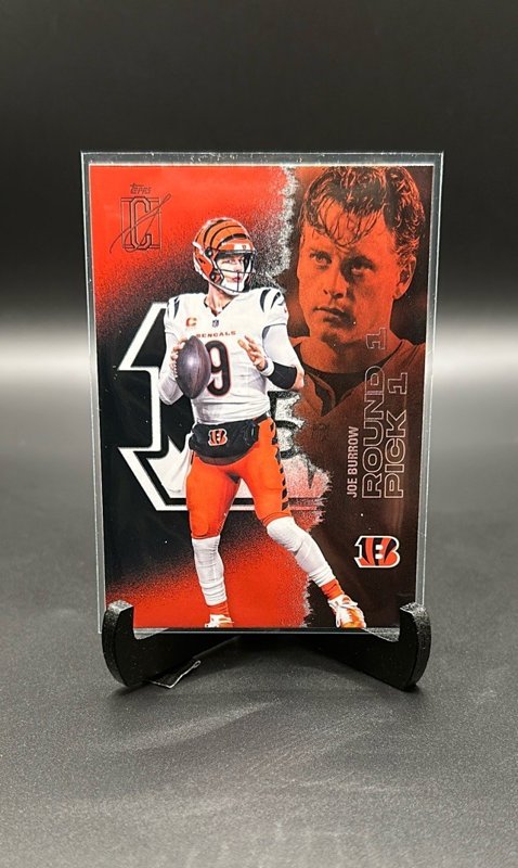 2025 Topps Signature Class #13 Joe Burrow Red & Black