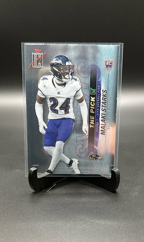 2025 Topps Signature Class #TP-3 Malaki Starks The Pick