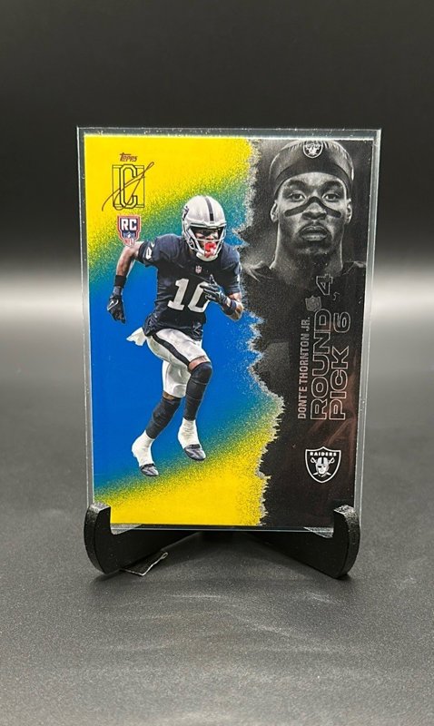 2025 Topps Signature Class #181 Dont'e Thornton Jr. Blue & Yellow