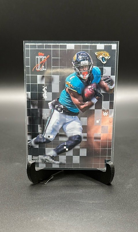 2025 Topps Signature Class #AI-14 Travis Etienne Jr. After Image