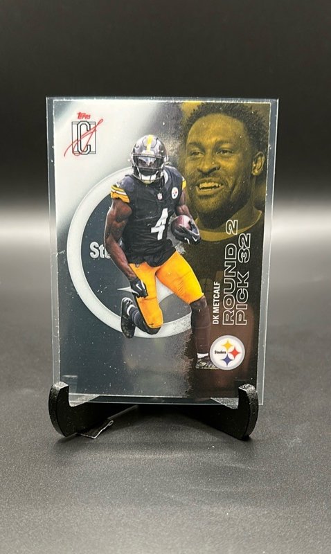 2025 Topps Signature Class #95 DK Metcalf Chrome
