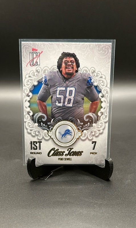 2025 Topps Signature Class #CI-15 Penei Sewell Class Icons