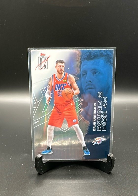 2025-26 Topps Signature Class #41 Isaiah Hartenstein Chrome Refractors