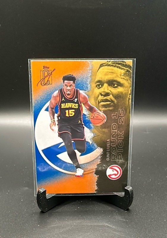 2025-26 Topps Signature Class #48 Clint Capela Blue & Orange