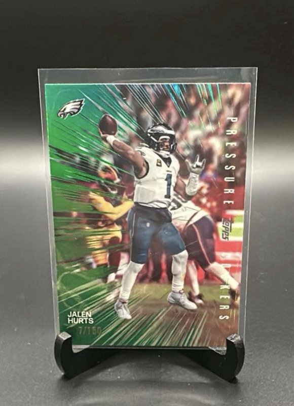 2025 Topps Jalen Hurts Eagles Pressure Cookers Insert PC-28 /150