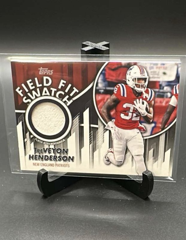 2026 Topps Flagship TreVeyon Henderson Field Fit Swatch Patch FFSC-THE