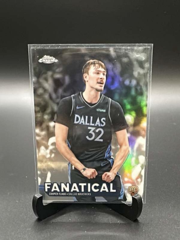2025/2026 Topps Chrome Update Cooper Flagg RC Mavericks Fanatical SSP 🔥 🔥 🔥