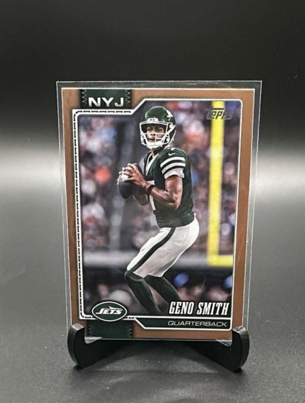 2026 Topps Flagship Football - Geno Smith Gold /2026 NY Jets