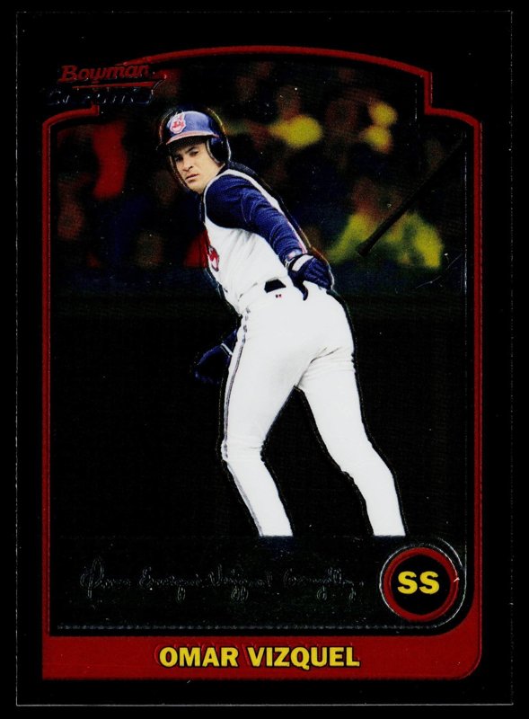 2003 Bowman Chrome #9 Omar Vizquel