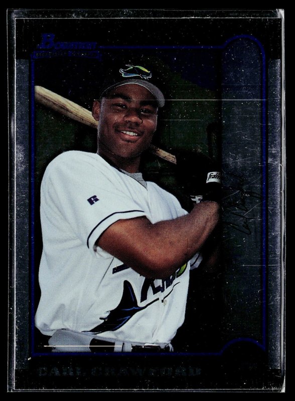1999 Bowman Chrome #440 Carl Crawford