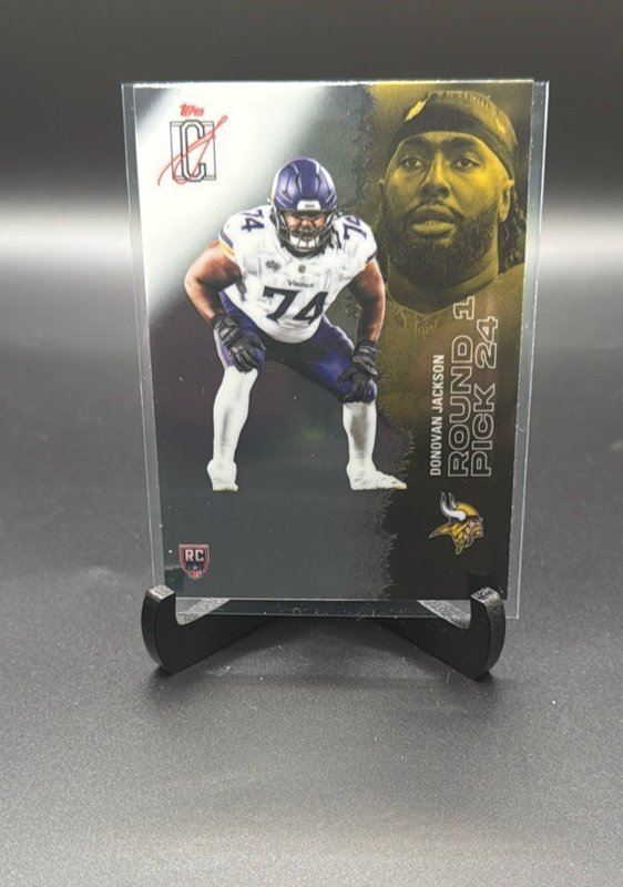 2025 Topps Signature Class #241 Donovan Jackson Chrome