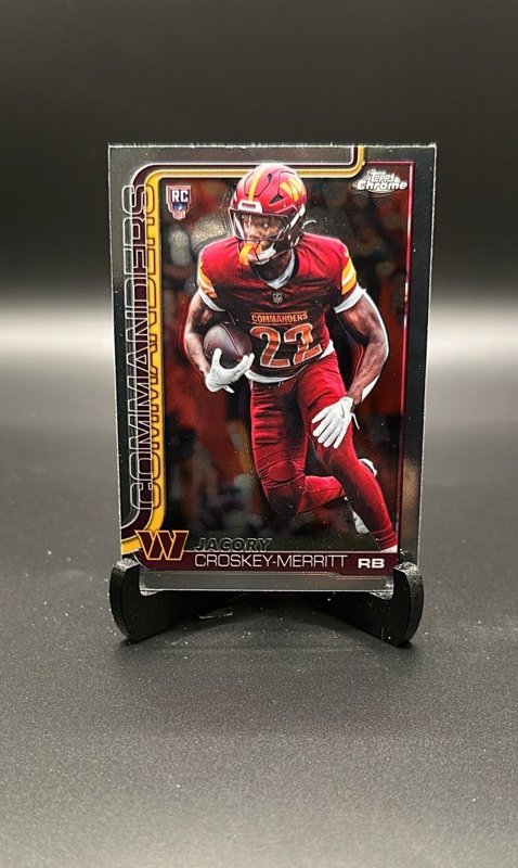 2025 Topps Chrome #387 Jacory Croskey-Merritt