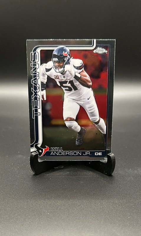 2025 Topps Chrome #121 Will Anderson Jr.