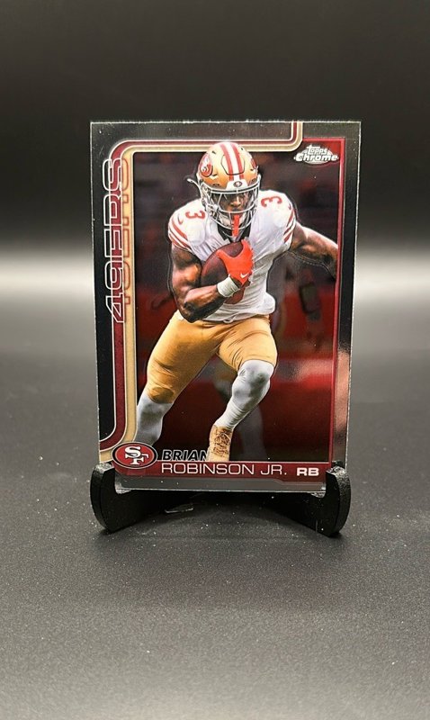 2025 Topps Chrome #296 Brian Robinson Jr.