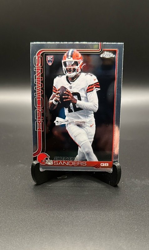 2025 Topps Chrome #315 Shedeur Sanders