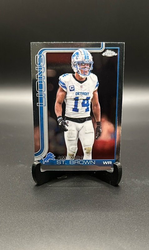 2025 Topps Chrome #98 Amon-Ra St. Brown