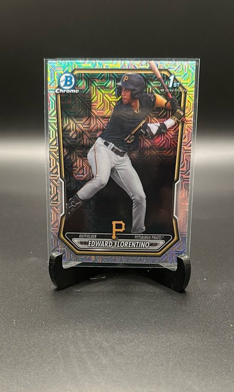 2026 Bowman #BCP-82 Edward Florentino Chrome Prospects Mojo Refractor