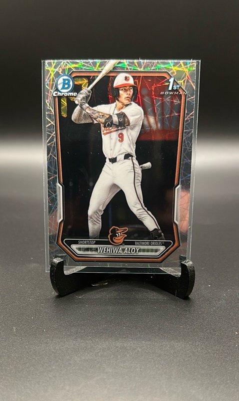 2026 Bowman #BCP-135 Wehiwa Aloy Chrome Prospects Lazer Refractor