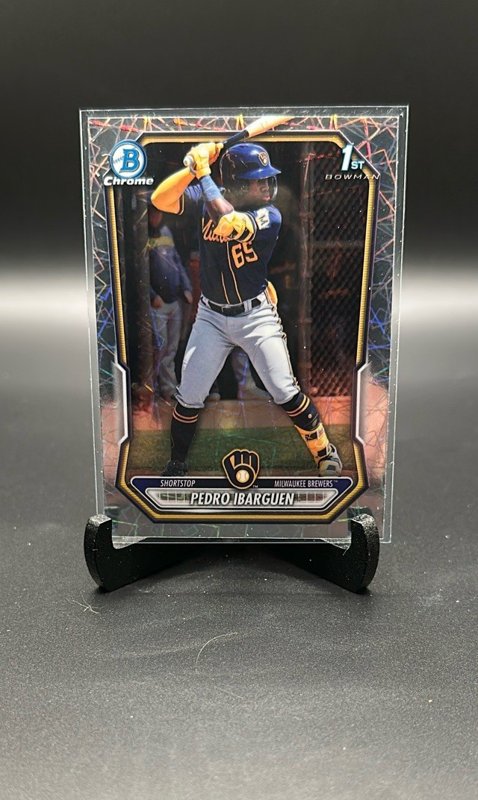 2026 Bowman #BCP-140 Pedro Ibarguen Chrome Prospects Lazer Refractor