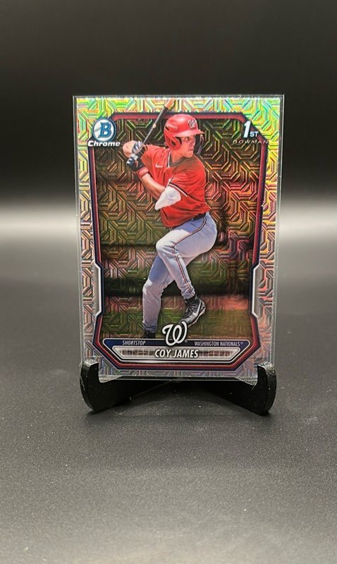 2026 Bowman #BCP-33 Coy James Chrome Prospects Mojo Refractor