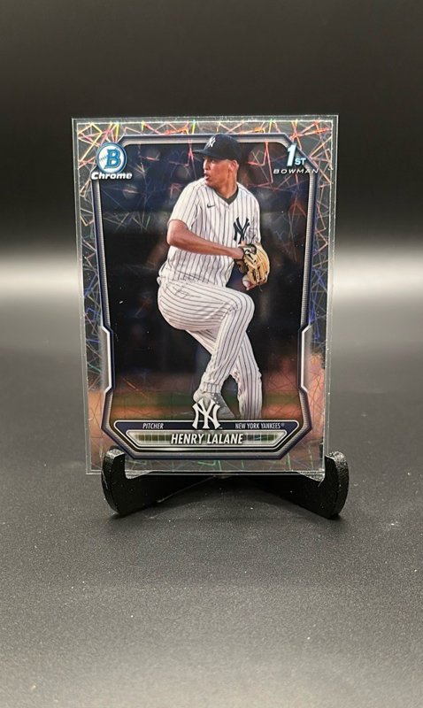 2026 Bowman #BCP-104 Henry Lalane Chrome Prospects Lazer Refractor
