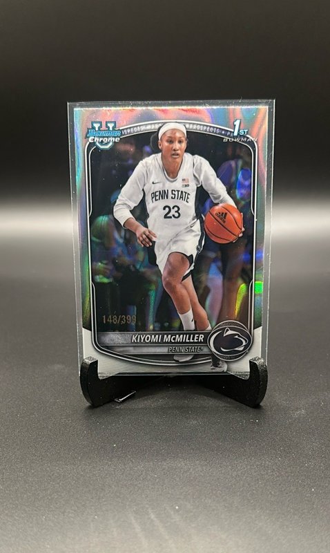 2025-26 Bowman #BCP-25 Kiyomi McMiller Chrome Prospects Lava Refractor #/399
