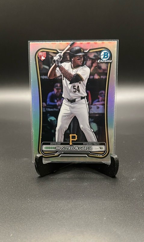 2026 Bowman #12 Jhostynxon Garcia Rookie Red RC Logo