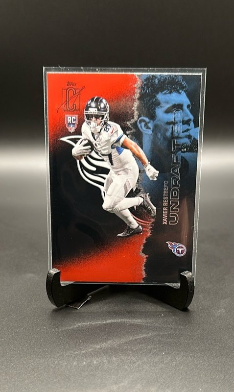 2025 Topps Signature Class #159 Xavier Restrepo Red & Black