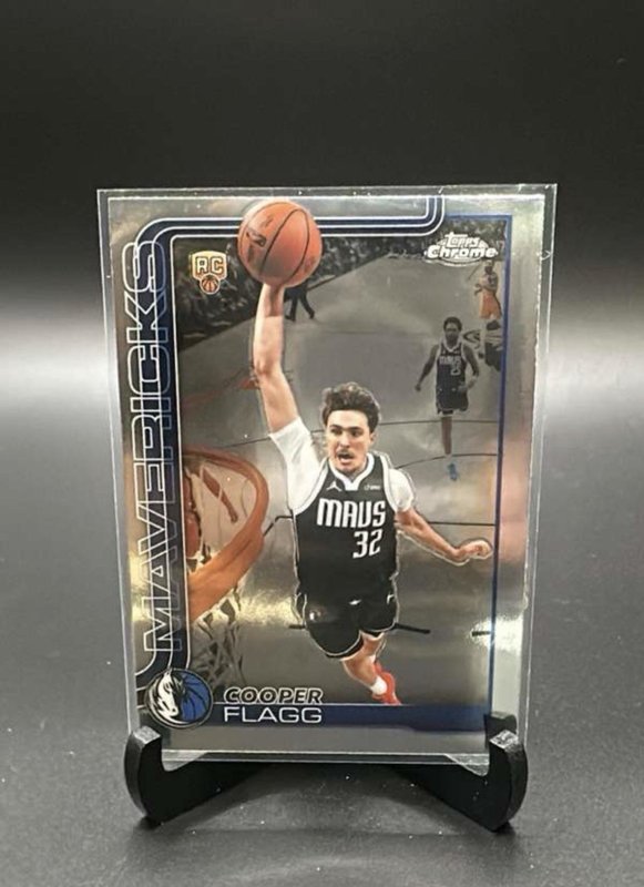 2026 Topps Chrome Update Cooper Flagg #151 Rookie (RC) Dallas Mavericks