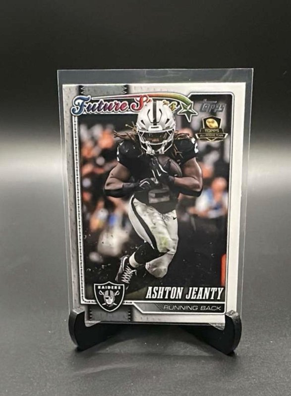 Ashton Jeanty Future Stars All-Rookie Team 2026 Topps Flagship Card #262 Raiders