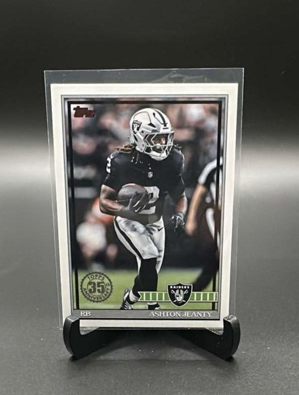 2026 Topps Flagship Football Ashton Jeanty Las Vegas Raiders