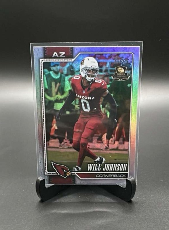 Topps Flagship 2026 Will Johnson Arizona Cardinals #6 refractor