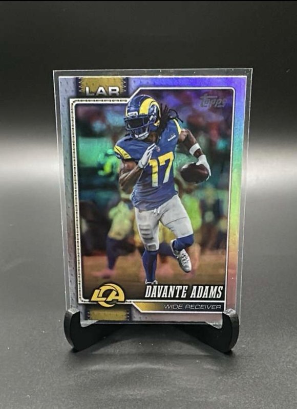 Davante Adams Holo Foil Los Angeles Rams 2026 Topps Flagship #117