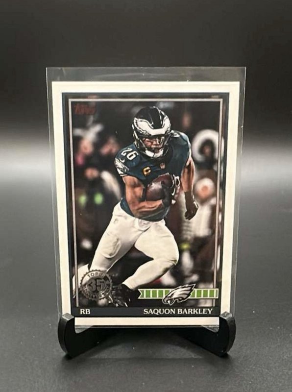2026 Topps Flagship - Saquon Barkley #91TF-19 Eagles 1991 Topps Insert