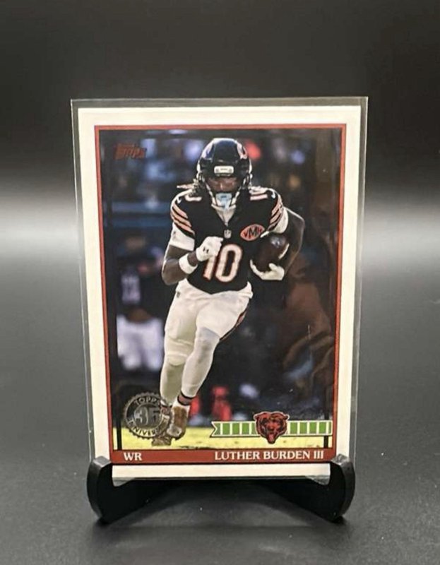 2026 Topps Flagship Luther Burden III 1991 35th Anniversary Bears #91TF-17