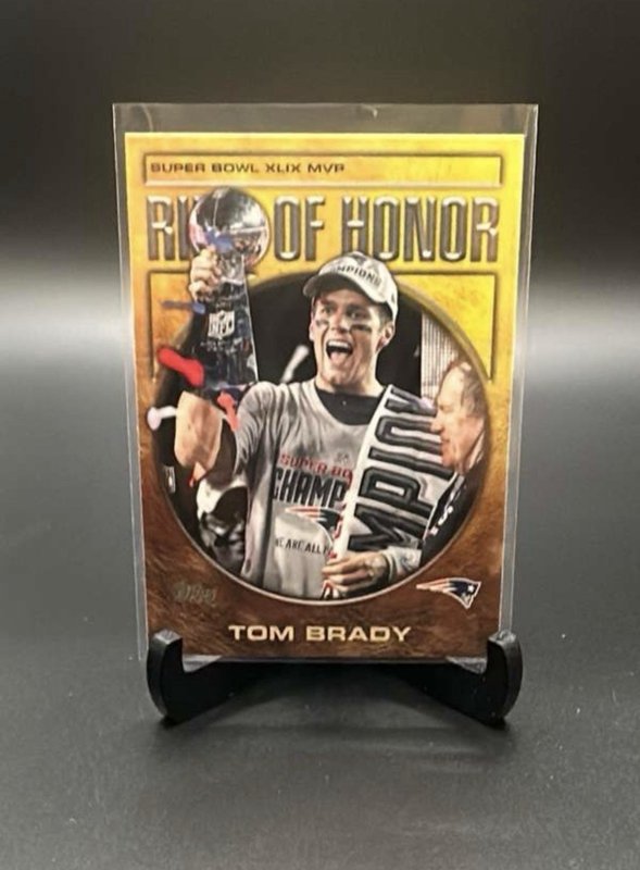2026 Topps Football Ring of Honor Tom Brady Patriots ROH5