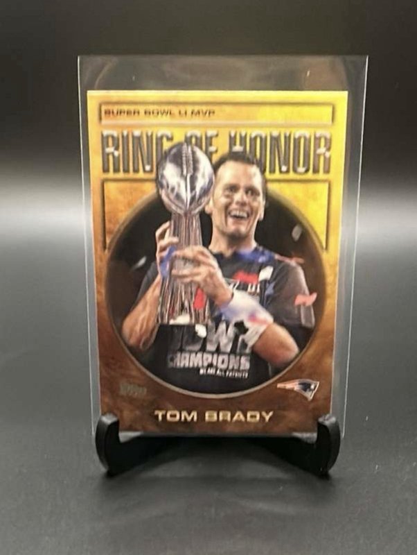 2026 Topps Football Ring of Honor Tom Brady Patriots ROH5